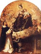 Virgin Mary and the Santo Domingo, Bartolome Esteban Murillo
